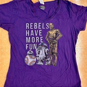 Star Wars Purple Fan Favorite Tee